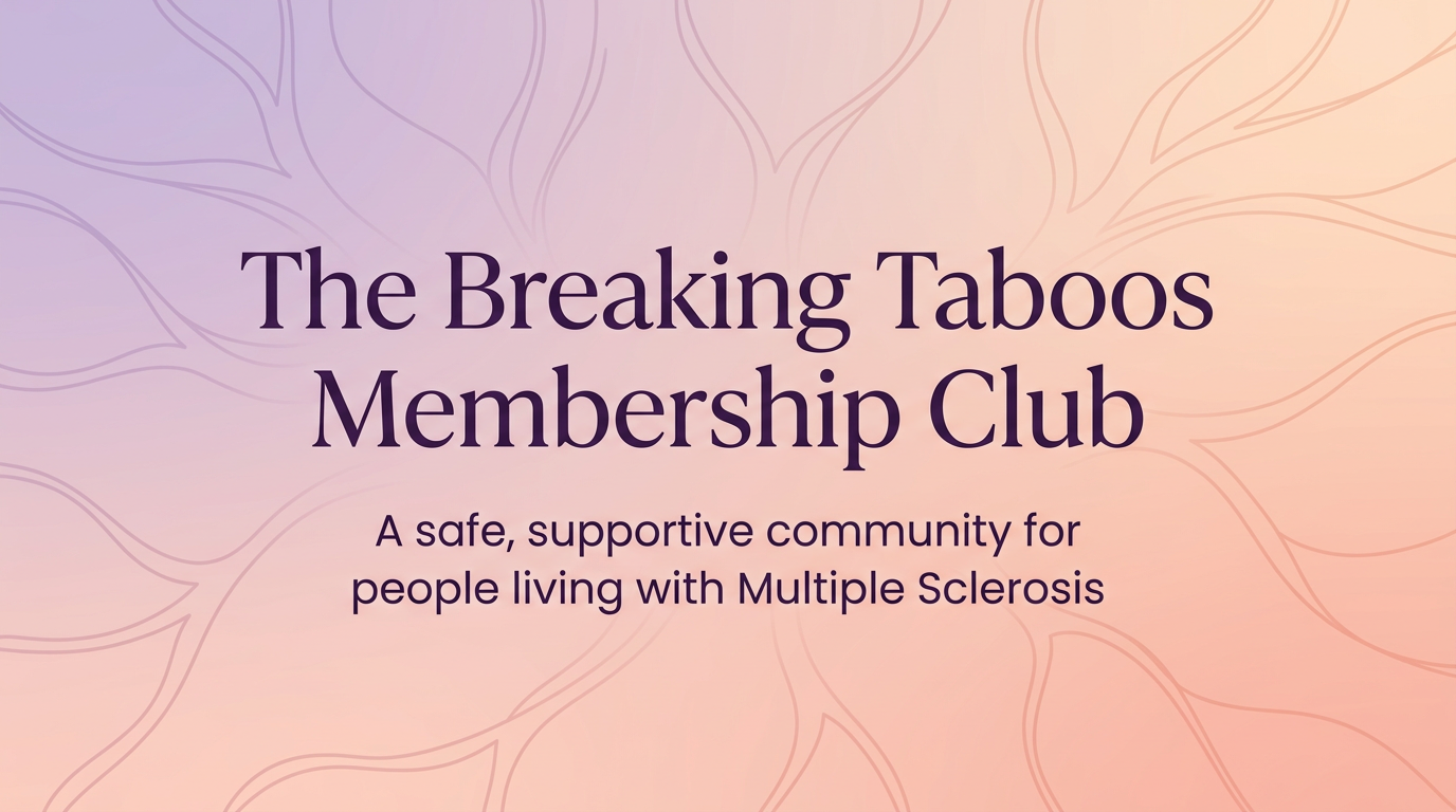Breaking Taboos | The Nerve Of My MS